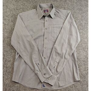 UNTUCKit Men's Casual Button Down Shirt - Light Brown